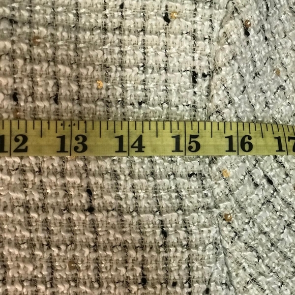 Nanette Lepore Black and Cream Tweed Blazer - Picture 7 of 7